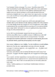 Tove Jansson ‘Tee työtä ja rakasta’ | Essee