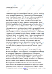 Japanin historia | Essee