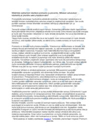 Promootion ja prevention merkitys | Essee