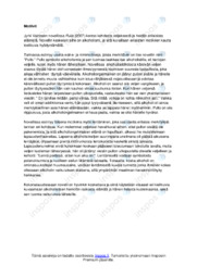 Novelli ‘Pullo’ | Analyysi | Jyrki Vainonen